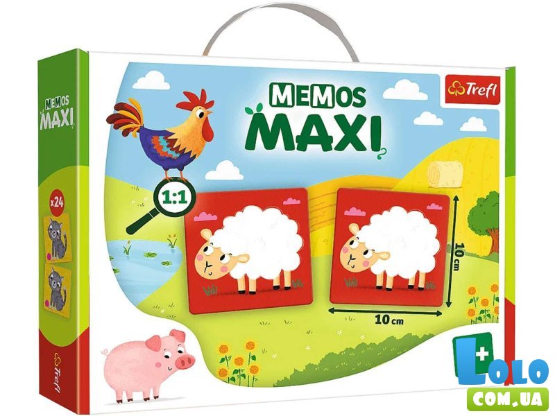 Настольная игра Memos Maxi Ферма, Trefl