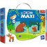 Настольная игра Мемос Maxi Родители и дети животных, Trefl