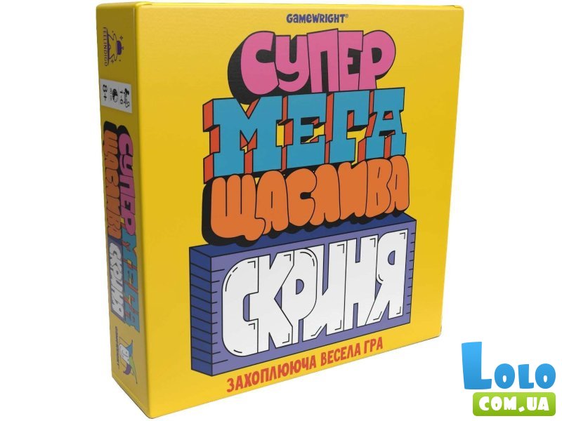 Настольная игра Супер мега счастливый сундук, FeelIndigo