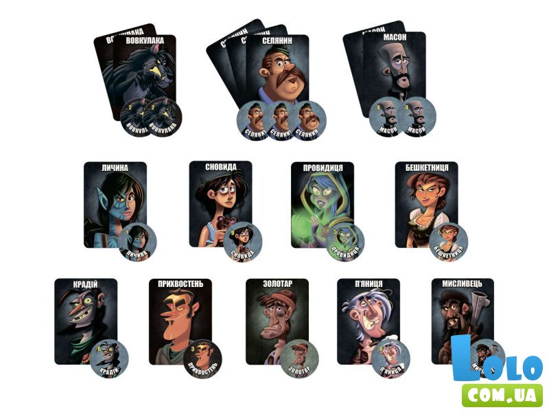 Настольная игра Последняя Ночь: Оборотни, Games7Days