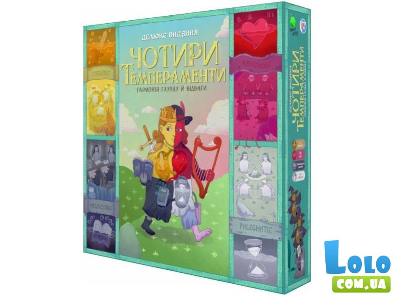 Настольная игра Четыре темперамента. Делюкс издание, Games7Days