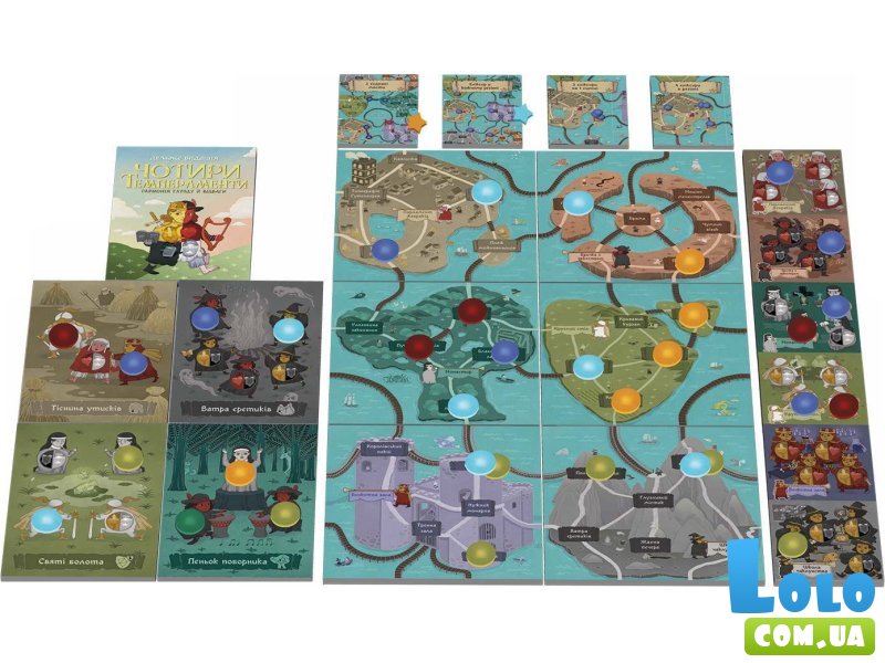 Настольная игра Четыре темперамента. Делюкс издание, Games7Days