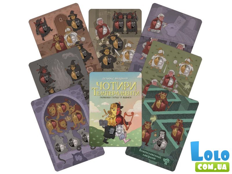 Настольная игра Четыре темперамента. Делюкс издание, Games7Days
