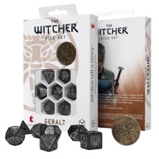 Набор кубиков The Witcher Dice Set. Geralt - Silver Sword Dice Set, Q-Workshop