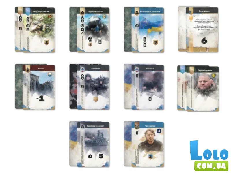 Настольная игра ВСУ: Armed Forces of Ukraine, Kilogames