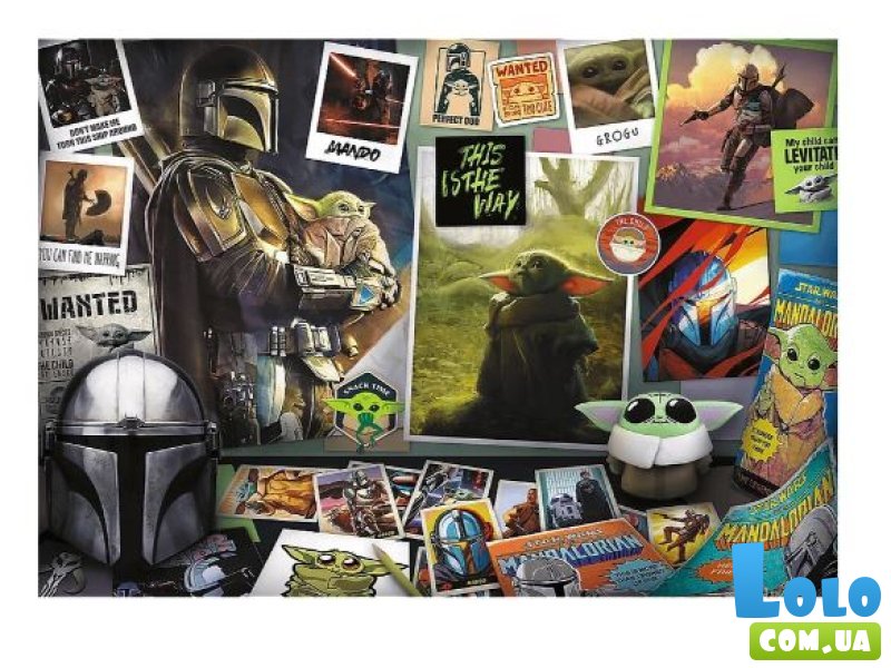 Пазл Звездные войны. Мандалорец: Коллекция Грога, Trefl, 1000 эл.