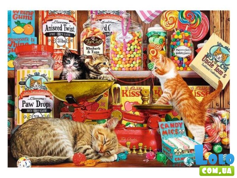 Пазл Кошачьи сладости, Trefl, 1000 эл.