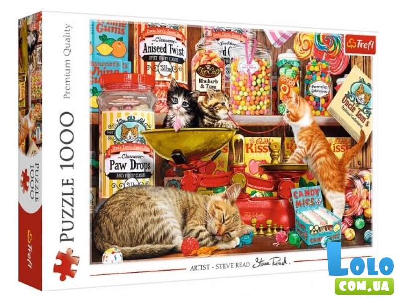 Пазл Кошачьи сладости, Trefl, 1000 эл.
