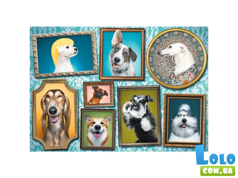 Пазл Собачья галерея, Trefl, 1000 эл.
