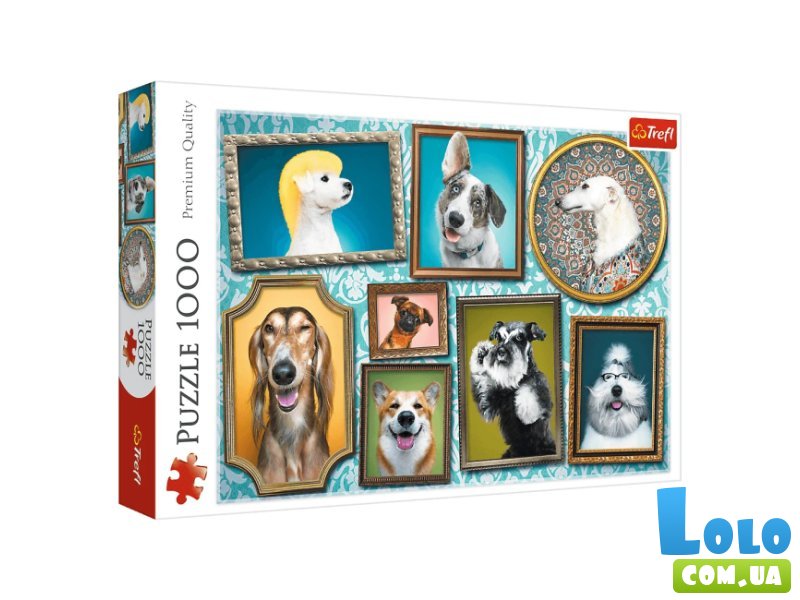 Пазл Собачья галерея, Trefl, 1000 эл.