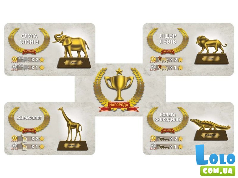 Настольная игра Дикая природа. Серенгети, Geekach