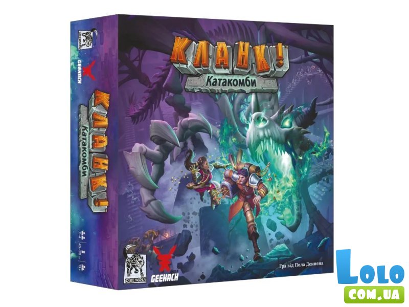 Настольная игра Кланк! Катакомбы, Geekach