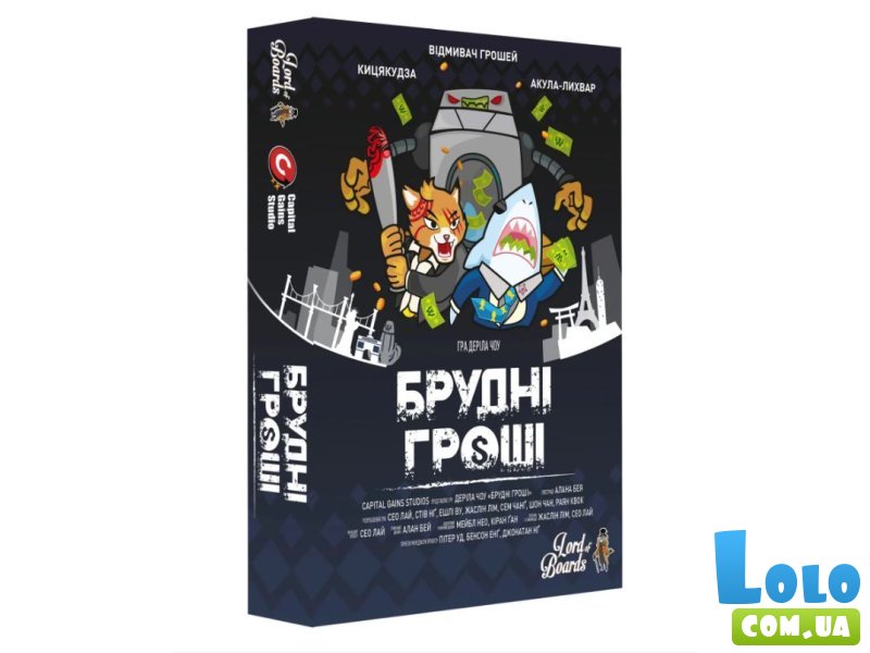 Настольная игра Грязные Деньги, Lord of Boards