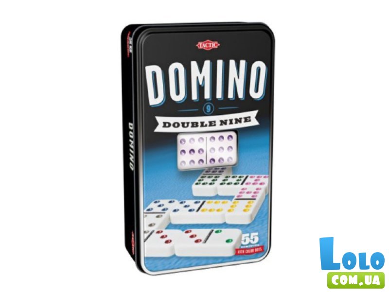Настольная игра Домино дубль 9, Tactic