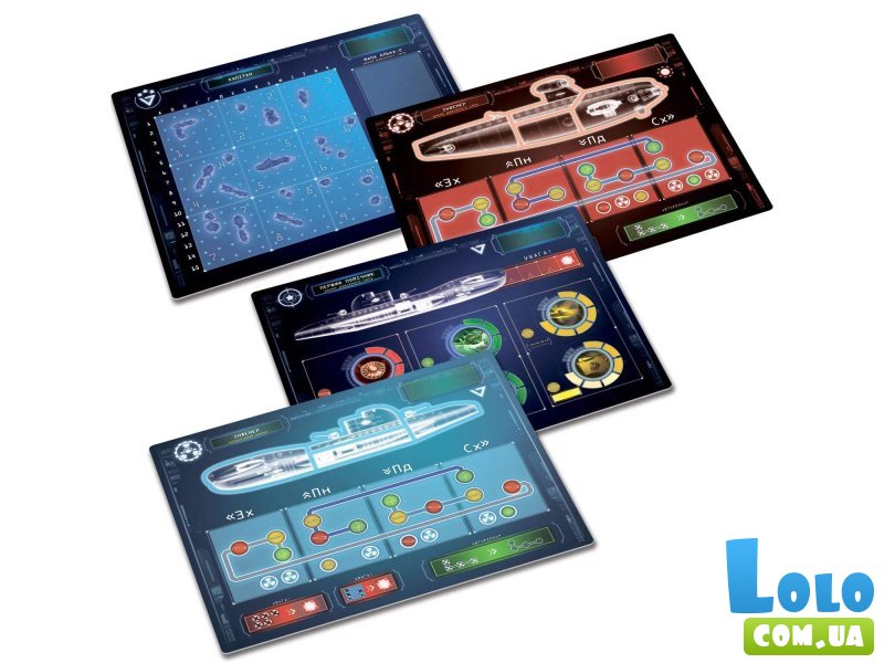 Настольная игра Капитан Сонар, WoodCat