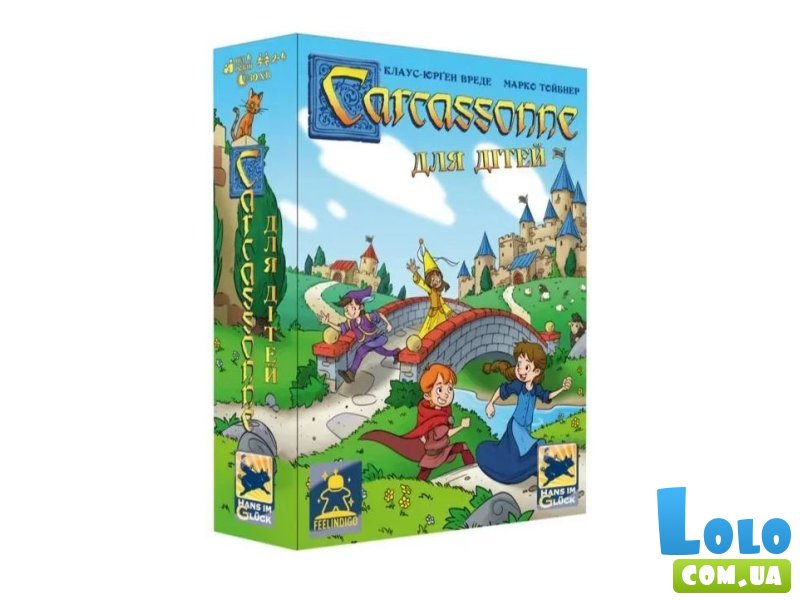 Настольная игра Каркасон для детей, FeelIndigo