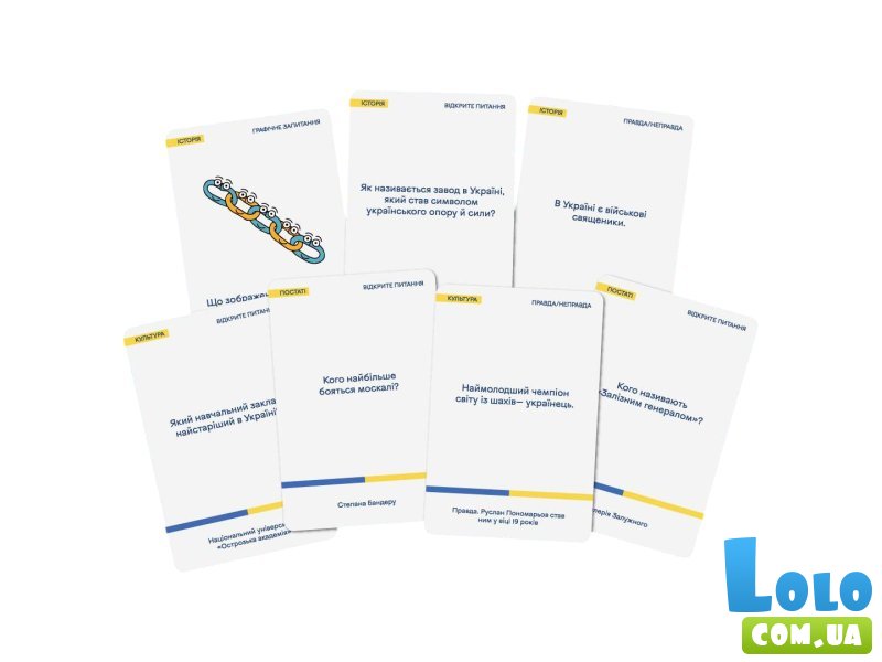 Настольная игра Шевченко спрашивает. Игра про Украину, Orner