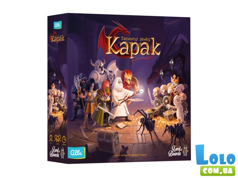 Настольная игра Тайны замка Карак, Lord of Boards