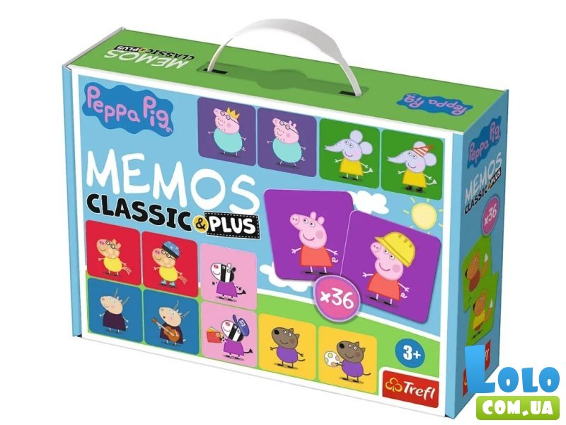 Настольная игра Мемос Свинка Пеппа, Trefl