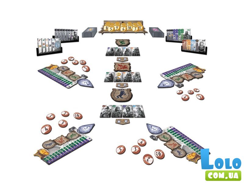 Настольная игра Нидавеллир, WoodCat