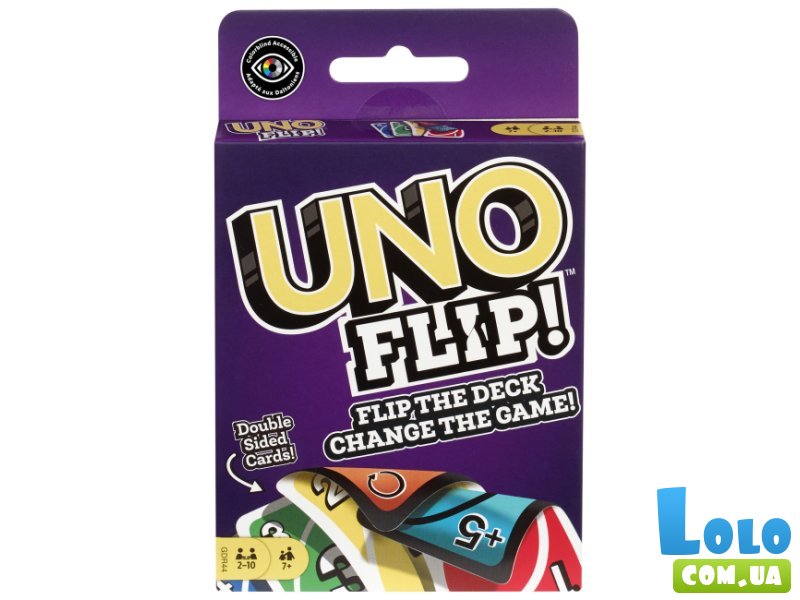 Настольная игра UNO Flip!, Mattel