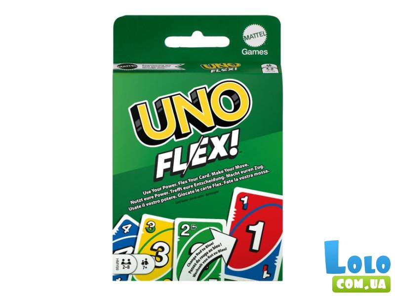 Настольная игра UNO Flex, Mattel
