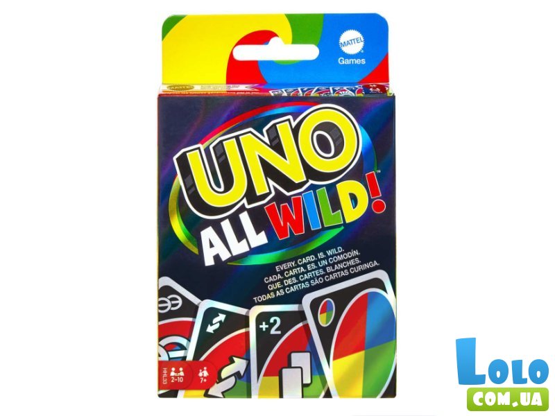 Настольная игра UNO Все безумные, Mattel