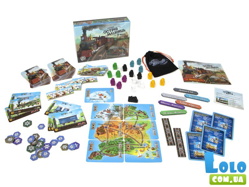 Настольная игра Остров железных дорог, Игромаг