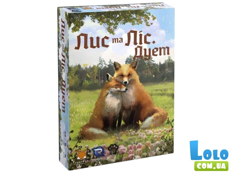 Настольная игра Лис и Лес Дуэт, WoodCat