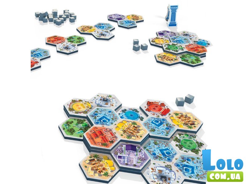 Настольная игра Акрополис, WoodCat