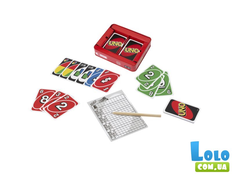Настольная игра UNO Deluxe, Mattel
