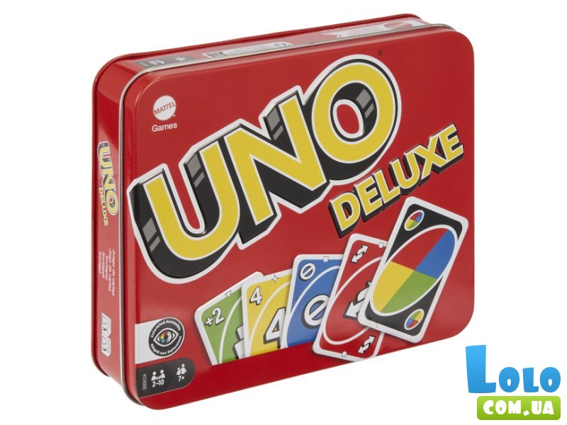 Настольная игра UNO Deluxe, Mattel