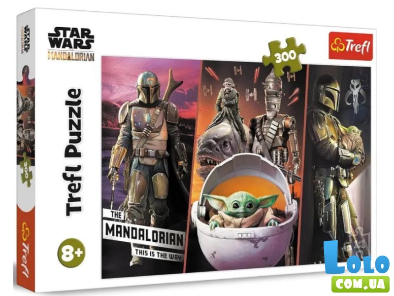 Пазл Малыш Йода. Мандалорец, Trefl, 300 эл.