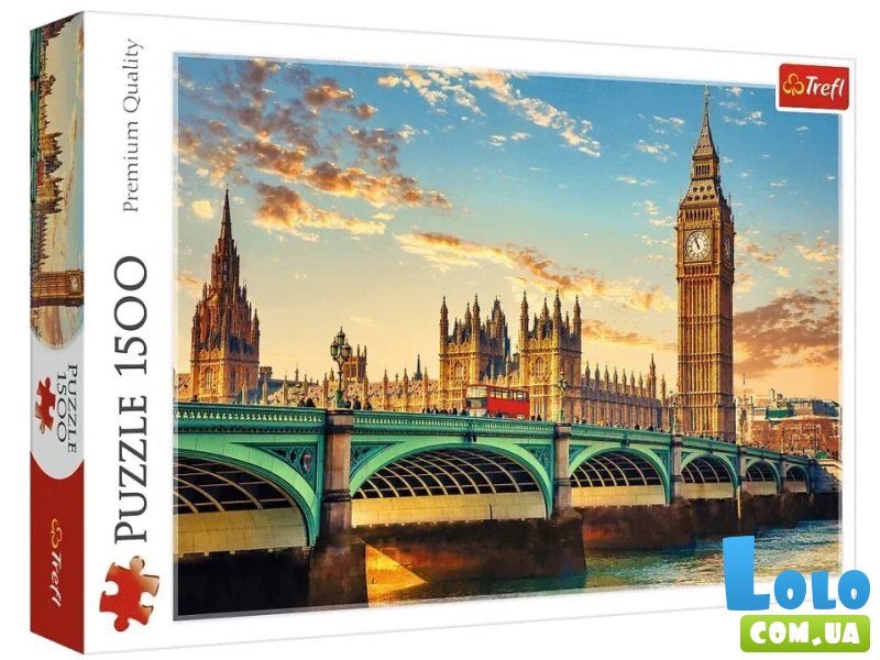 Пазл Лондон, Великобритания, Trefl, 1500 эл.