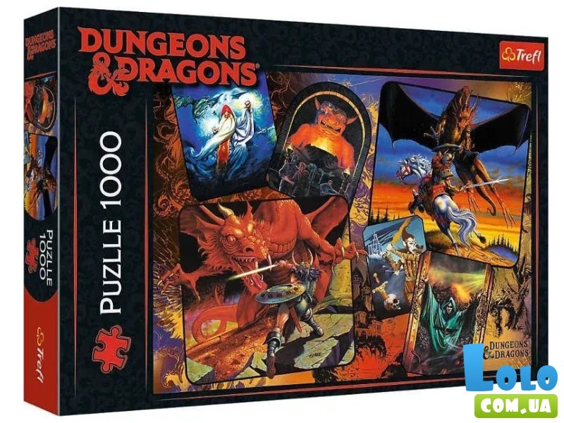 Пазл Начало эры Драконов Dungeons & Dragons, Trefl, 1000 эл.