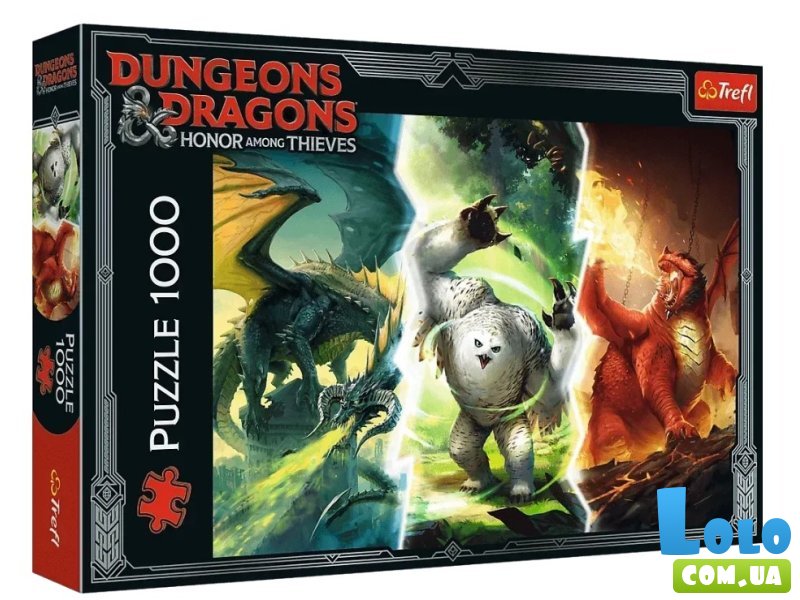 Пазл Легендарные монстры из Фаэруна Dungeons & Dragons, Trefl, 1000 эл.