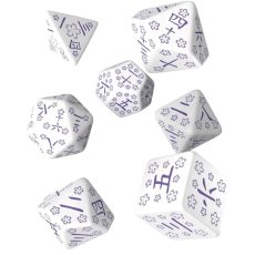 Набор кубиков Japanese Dice Set: Blue Star Lotus, Q-Workshop