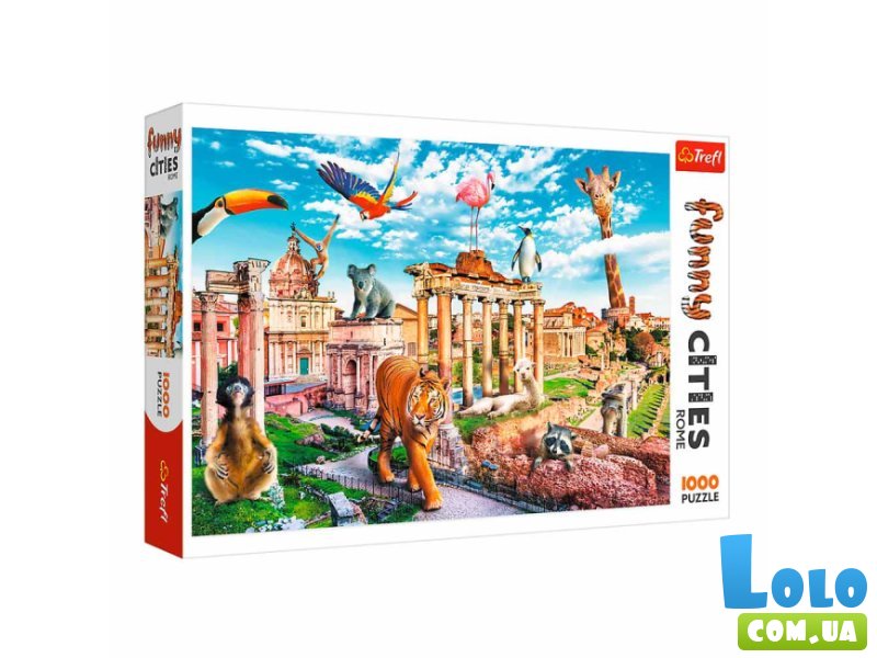 Пазл Дикий Рим, Trefl, 1000 эл.
