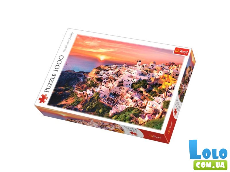 Пазл Запад над Санторини, Trefl, 1000 эл.