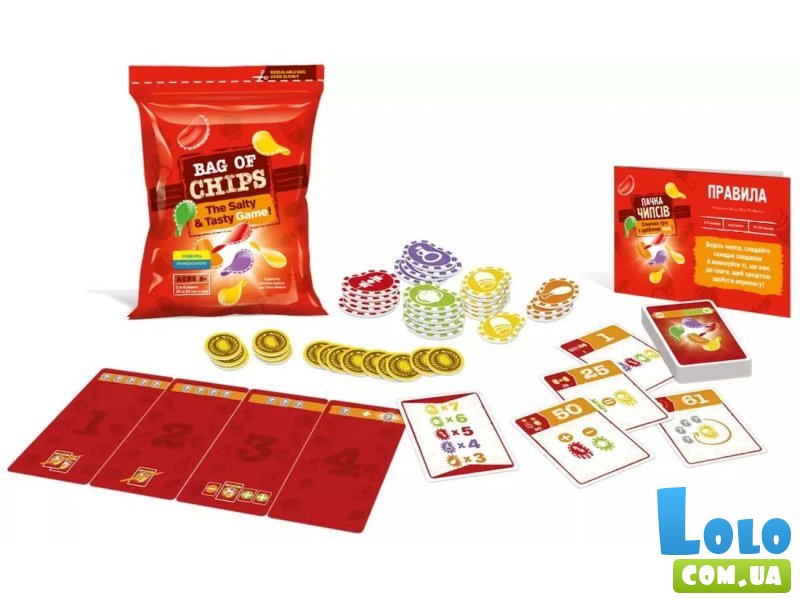 Настольная игра Пачка чипсов, Geekach