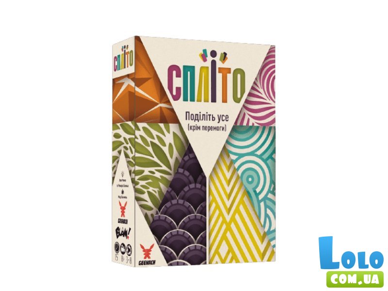 Настольная игра Сплито, Geekach