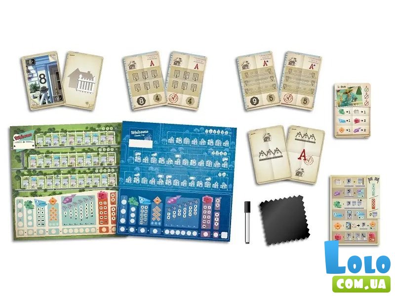 Настольная игра Бумажные кварталы, Lord of Boards