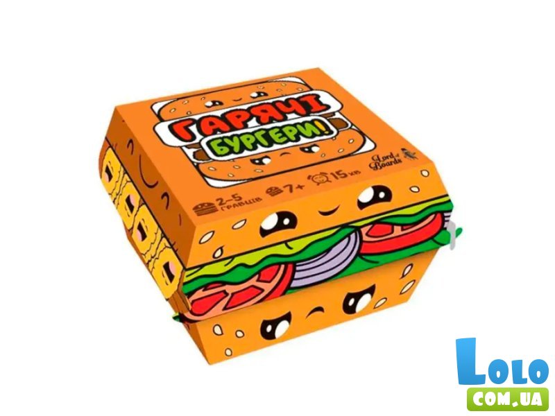 Настольная игра Горячие бургеры, Lord of Boards