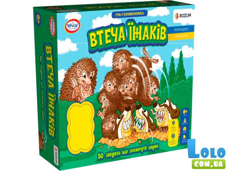 Настольная игра Спасите ёжиков, Rozum