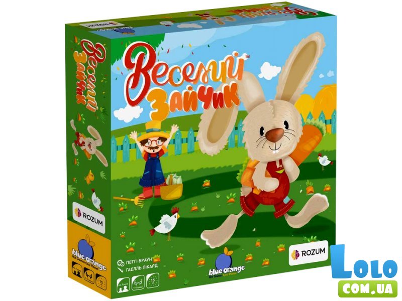 Настольная игра Веселый зайчик, Rozum