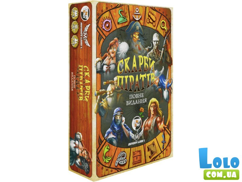 Настольная игра Сокровища пиратов, Games7Days