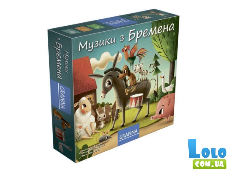 Настольная игра Музыканты из Бремена, Granna