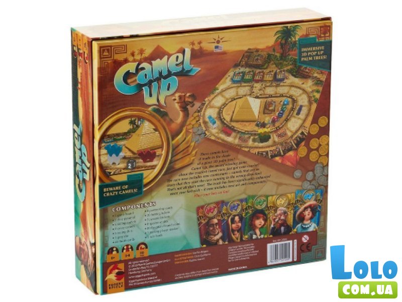 Настольная игра Camel Up. 2nd Edition, Plan B Games