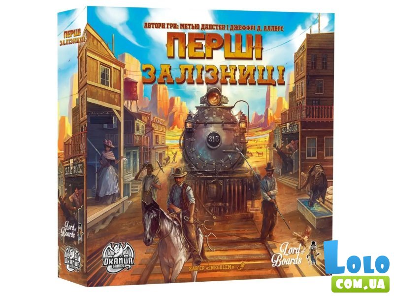 Настольная игра Первые железные дороги, Lord of Boards