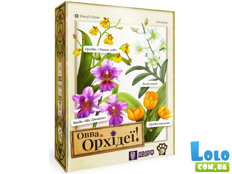Настольная игра УХ ТЫ. Орхидеи, WoodCat